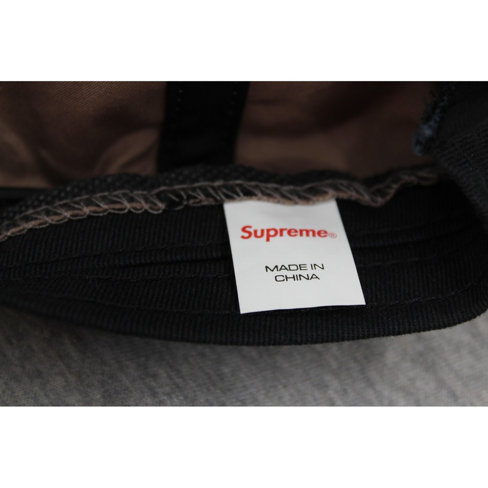 Supreme Hat Mens OS Brown Box Logo Camp Cap 5-Panel Bungee Cord Adjustable NWOT - Picture 7 of 7